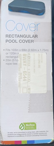 Intex 58412EP Rectangular Pool Cover - Picture 2 of 2