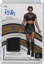 2023 Panini Immaculate WWE Memorabilia 60/99 Ava #MA-AVA Rookie Auto RC 3hd