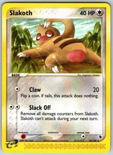 Slakoth Uncommon Ruby and Sapphire 45/109 NM