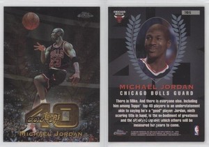 1997-98 Topps Chrome Topps 40 Michael Jordan #T40-5 HOF