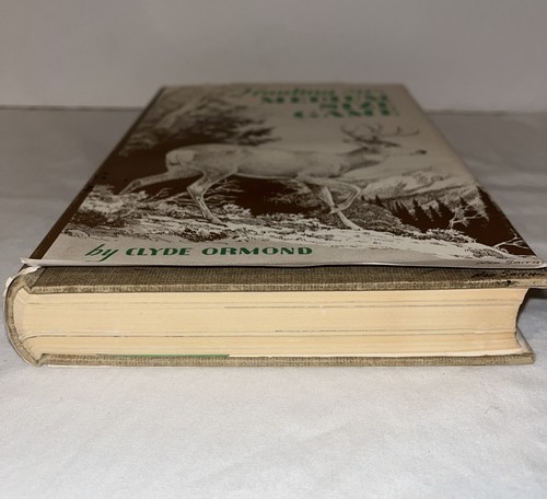 Hunting Our Medium Size Game By Clyde Ormond ~ Hardcover 1958 Dustjacket - Picture 3 of 7