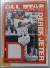 2025 Topps Series 2 - Derek Jeter  1990 All-Stars Relic #90-ASR-DJ
