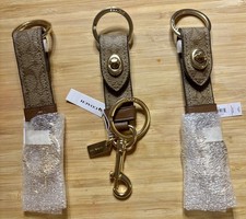 COACH KEY RING  KEY FOB HOLDER NEW W/TAGS PERFECT UNISEX GIFT