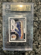 2023-24 Panini Stickers #53 Victor Wembanyama Sneaker Stars. Beckett 9.5