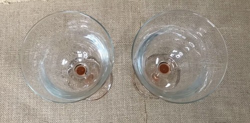Juego de copas de vino rosa melocotón vintage vajilla casa ballet hadas núcleo romance - Imagen 3 de 5