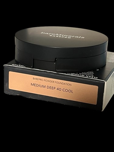 bareMinerals BAREPRO Powder Foundation Medium Deep 40 Cool Matte 16HR - Picture 2 of 3