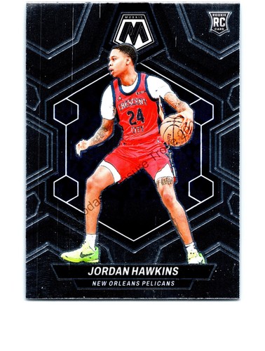 Jordan Hawkins #243 Rookie New Orleans Pelicans 2023-24 Panini Mosaic Excellent - Bild 1 von 2