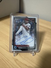 2024 Bowman Draft - Chrome Prospect Autographs Chase Burns #CPA-CB (AU, RC)
