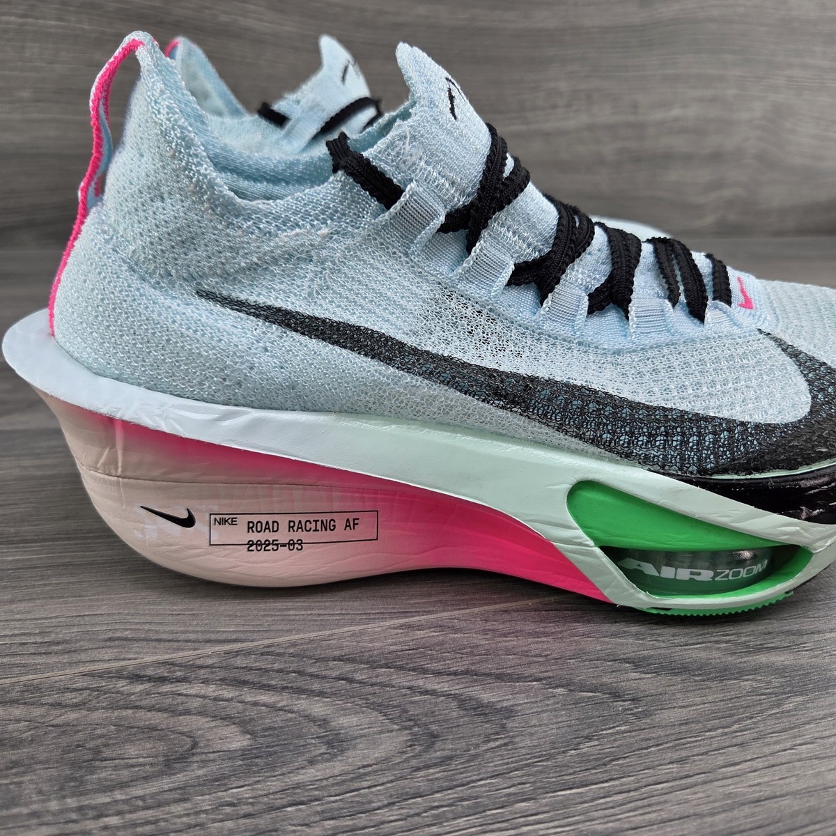 Nike Air Zoom Alphafly Next % 3 Sz 6.5 Mens 8 Womens Glacier Blue