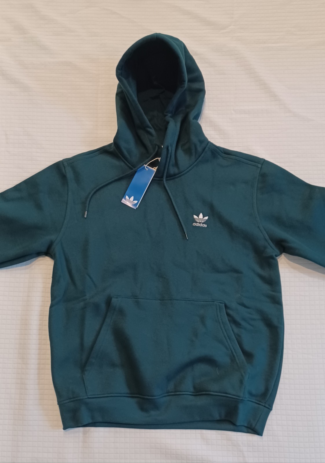 New Men's Adidas Originals Trefoil Fleece Sweatsuit~Green/White~ Sz Large 