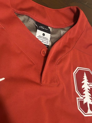Stanford University Cardinal Nike Baseball Team Jacket Detachable Sleeves - Picture 6 of 11