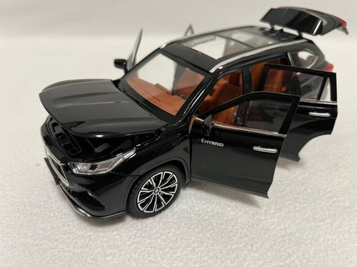 1/24 Toyota Highlander SUV Diecast Vehicle Model Car Toy Collectible Sound&Light - Picture 28 of 47