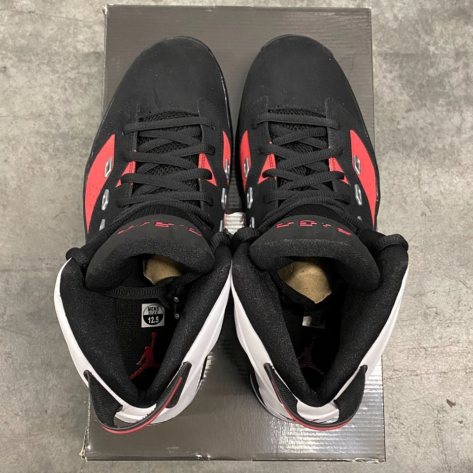 Talla 12.5 - Zapatos de baloncesto Jordan 6-17-23 Carmine 428817-002 negros ¡Envío rápido! Foto 3 de 4