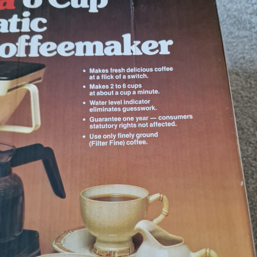 Melitta Automatic 6 Cup Filter Coffeemaker Beige - Picture 14 of 14