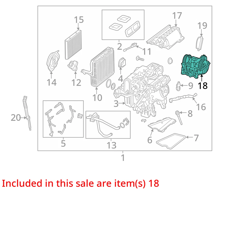 2016 Mercedes-Benz S Class aquecedor motor soprador CA OEM 88K milhas - LKQ411283149 - Imagem 4 de 4