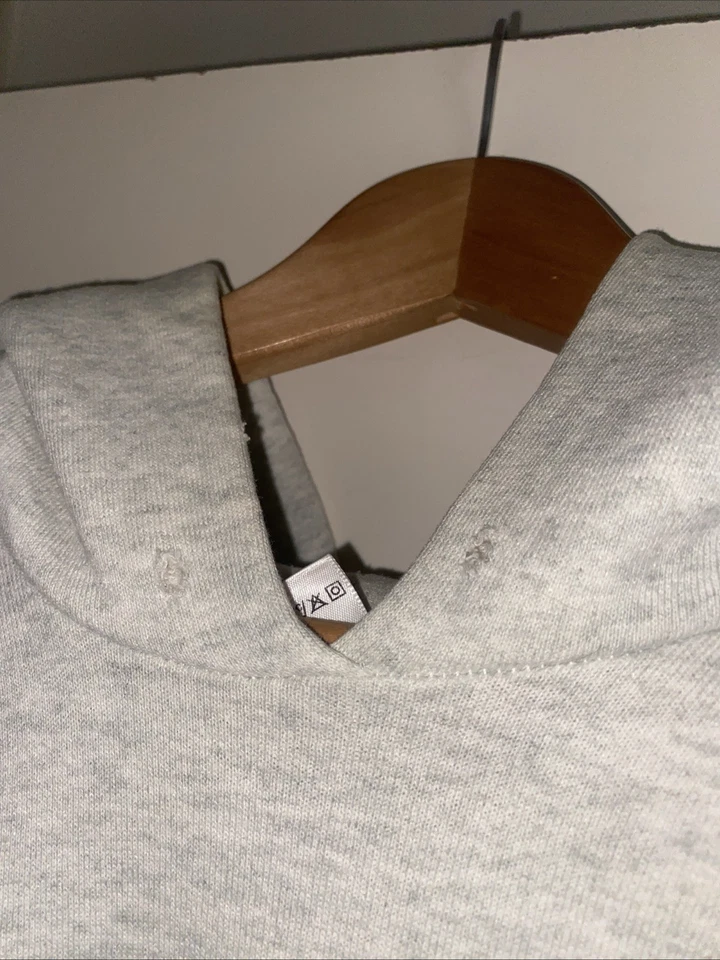 VINTAGE Showtime Championship Boxing Hoodie 90s Sweatshirt MMA UFC Heather Gray - Image 4 of 4