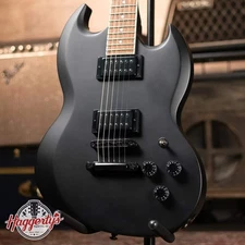 ESP LTD VOLSUNG-200 Electric Guitar - Black Satin