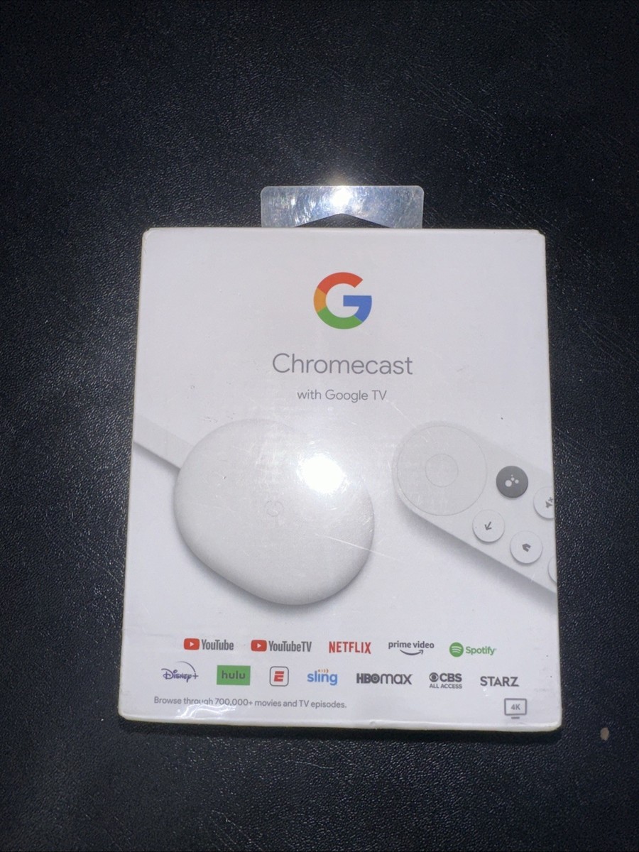 Google Chromecast with Google TV 4К Media Streamer with