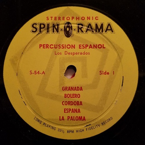 Los Desperados, Percussion Español, (LP), NM or M-, 3771343659 - Picture 3 of 5