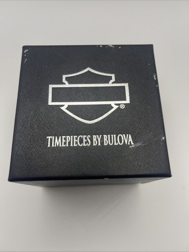 Bulova Harley-Davidson Dress Leather Quartz Watch 76A04 - Picture 18 of 21