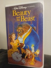 Disney Beauty and the Beast VHS Clamshell Black Diamond Edition