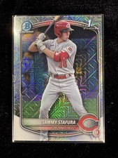 2025 Bowman - Chrome Prospects Sammy Stafura #BCP-100 Mojo Refractor (RC)
