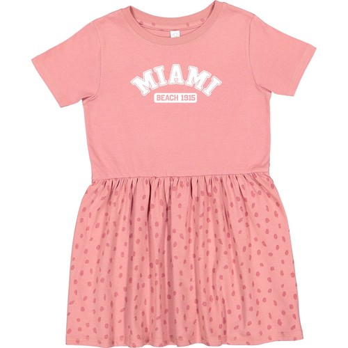 Inktastic Miami Beach 1915 Toddler Dress Miamibeach Florida Fl Get Away Vacay