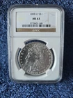 1898-O New Orleans Morgan Silver MS 63 NGC