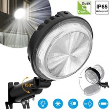 150W LED Barn Yard Street Light Dusk to Dawn Flood lights Wall/Pole Mounted