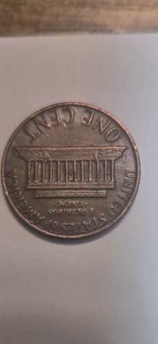 1981 Lincoln Penny Reversed Head Rare Error No Mint Mark - Picture 2 of 2