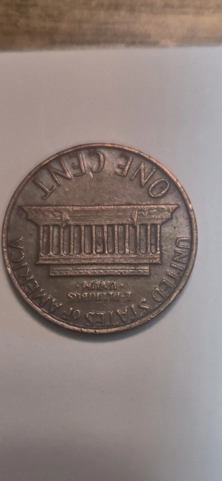 1981 Lincoln Penny Reversed Head Rare Error No Mint Mark - Image 2 of 2