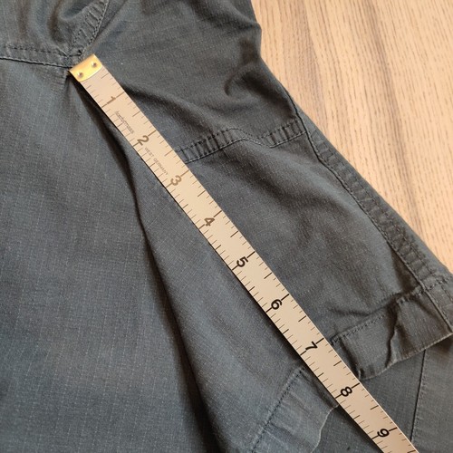 Vuori Mens DuraTerra Ripstop Shorts Size M Blue Gray 8" Summer Lightweight *Read - Picture 14 of 14
