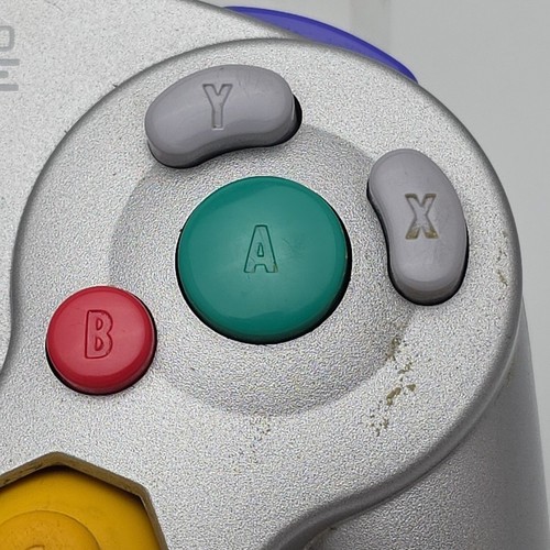 Nintendo Gamecube Official OEM Platinum Silver Wired Controller DOL-003 - Picture 4 of 13