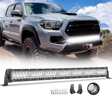 LED Light Bar, Triple Row Spot Flood Combo Beam Off Road LED Driving 30 Inch