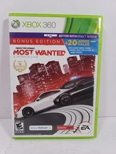  Need for Speed Most Wanted Bonus Edition Xbox 360 - Excellent Cond.