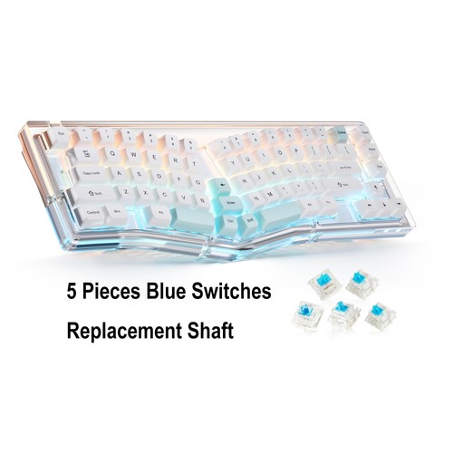 Programmable Bluetooth & Wired Mechanical Keyboard with Backlight, QMK Compil... - Picture 4 of 9
