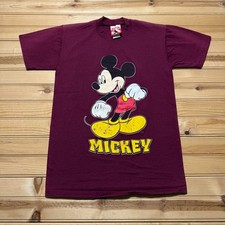Vintage 90s Mickey Inc. Disney Mickey Mouse Graphic Cartoon T-Shirt USA - Small