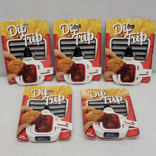 Neu DIP TRIP im Auto SAUCENHALTER Dippen Saucenbecher Zubehör 5 Stück  - Bild 1 von 3