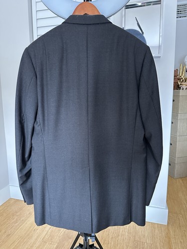 Men Prada Blazer Size 54 L Dark Gray - Picture 9 of 9