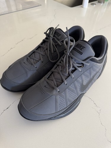 Nike Air Ring Leader Low Gris Oscuro Talla 15 #488102 002 Excelente Estado - Imagen 24 de 24
