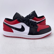 Air Jordan 1 Low "BRED TOE" 2021 - Size 10.5 - 553558 612 (14117-82)
