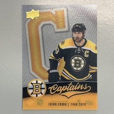 2023-24 Upper Deck Boston Bruins Centennial Captains Acetate Zdeno Chara atp-4