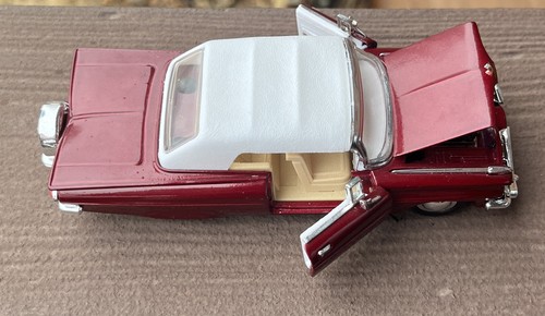 59 1959 Chevrolet Impala Conv Sunnyside Die Cast #SS5721 Maßstab 1:36 Friction RED - Bild 2 von 11
