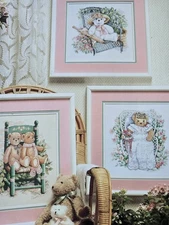 Garden Bears Counted Cross Stitch Pattern Dawna Barton Dimensions Victorian 
