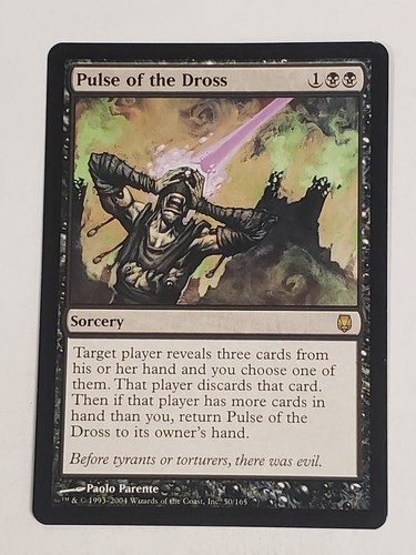 MTG Pulse of the Dross (Darksteel/Black/R) - BGM - Picture 1 of 2
