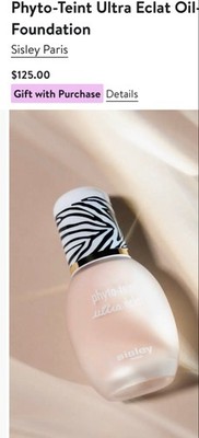 New Sisley Paris Phyto-Teint Ultra Eclat Foundation 02 Petal