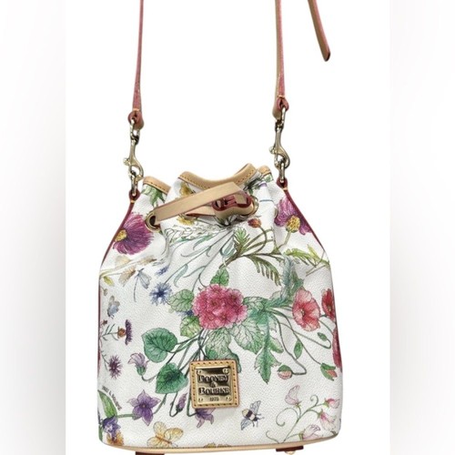 Dooney & Bourke beschichtete Baumwolle botanisch kleiner Kordelzug - Bild 3 von 7