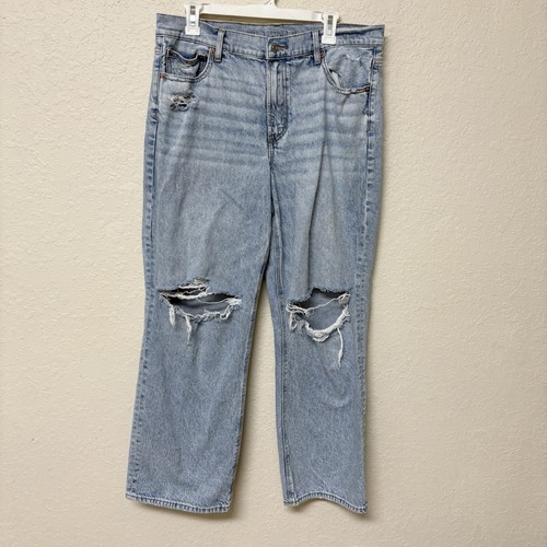 American Eagle Strigid Stovepipe Blue Denim Jeans Gr. 14 Regular *defekt