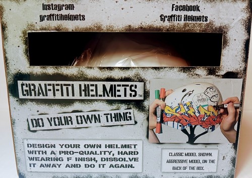 Grafitti Helmets - Design Your Own Helmet Kit -Aggressive Style (Bike) LARGE - Picture 11 of 13