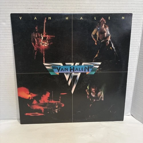 Van Halen Debut Self Titled 1978 12" LP Vinyl Record With Original Inner Sleeve